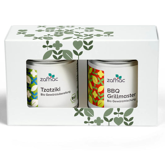 Grill & Dip Bio-Gewürz-Geschenkset (2 Gewürze)